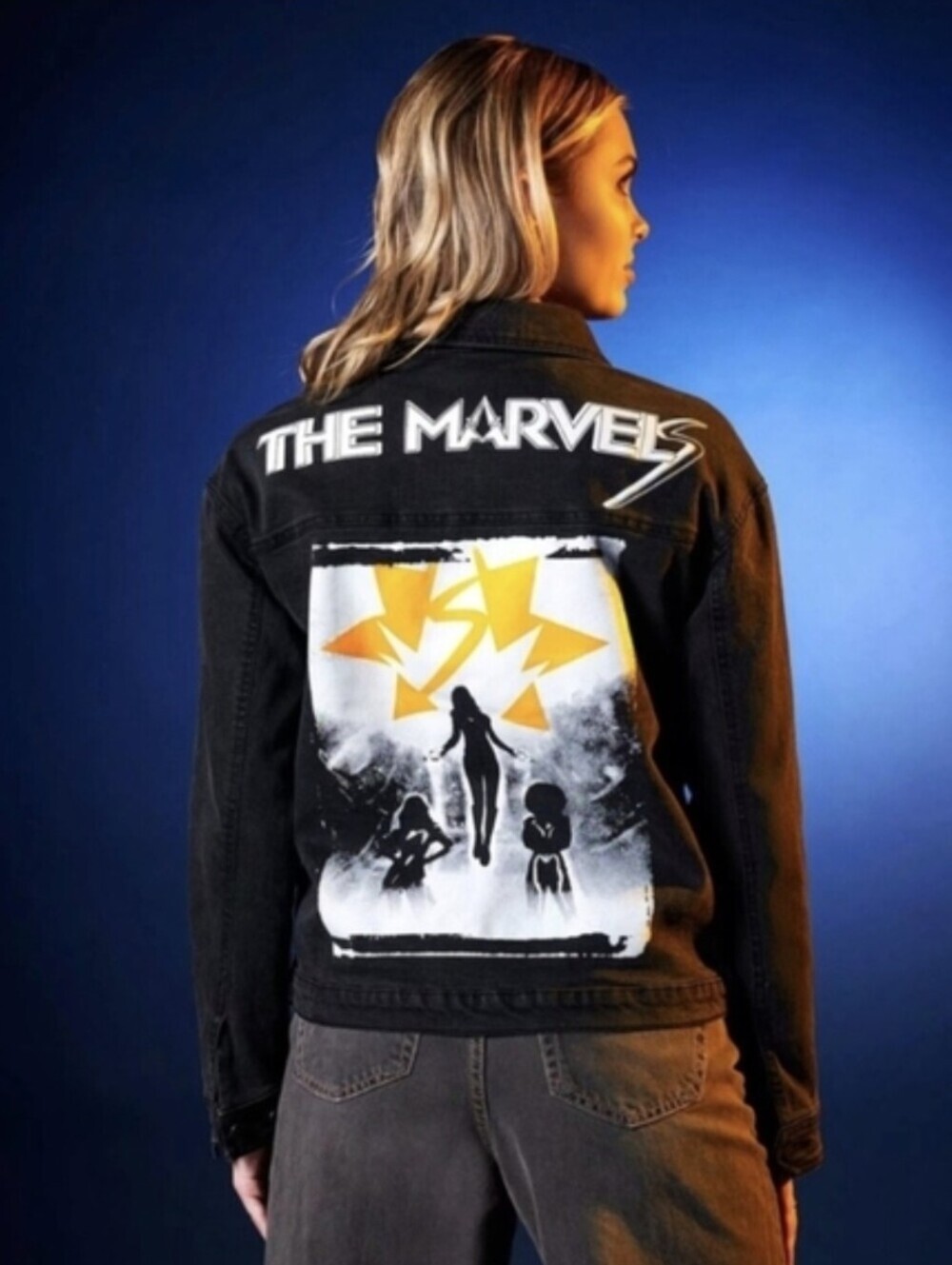 Disney The Marvels Denim Jacket - Picture 2 of 6